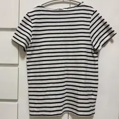 ikka ボーダー柄 半袖Tシャツ M 夏服のサムネイル