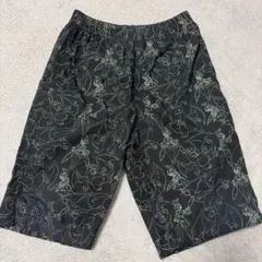 ユニクロ☆ キッズハーフパンツ　ステテコ　ポケモン　黒　120サイズ