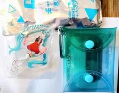 スシロー × プロジェクトセカイ コラボキャンペーン　初音ミク　マルチポーチ