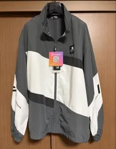 BALL ナイロンジャケット LL グレー/ホワイト