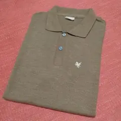 70s古着 PENNEY'S ブラウン ポロシャツ サイズ18
