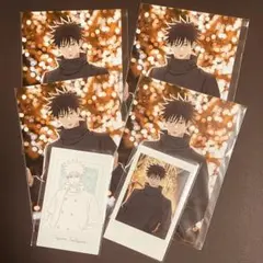 呪術廻戦　伏黒恵　6点セット　イルミネーション　ポラショ　ブロマイド