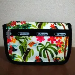LeSportsac レスポートサック ハワイ限定　ポーチ　ハワイ柄　アロハ