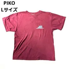 ピコ Tシャツ Lサイズ ロゴ 半袖 メンズ コットン100％ サーフ 古着のサムネイル