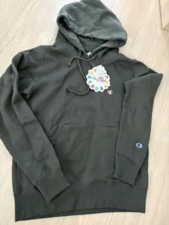 Champion オリーブグリーン パーカー LL