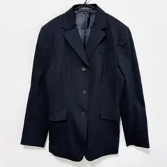 ニューヨーカー サブリナ 9号 ジャケット スーツ テーラード 黒 日本製