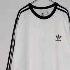 adidas アディダス ロンT 長袖 トレフォイル 3本ライン
