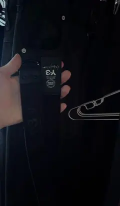 Y-3 ロゴ ベルト ブラックのサムネイル