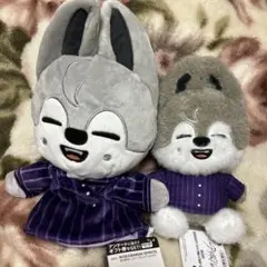 GIGO限定 ストレイキッズ SKZOO パペット ぬいぐるみ ウルフチャン②