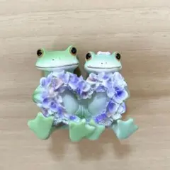 コポー　カエル　藤の花のサムネイル