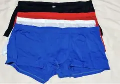 ボクサーパンツ メンズ 下着 前閉じ パンツ 極薄 4枚セット ボクサー2L