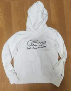 LACOSTE パーカー ホワイト FR4
