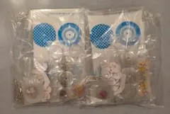 希少 レトロ Canバッチgoo 3cmクリアバッチセット 2セット 中身のみ