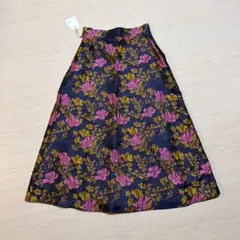 ハナ様専用【定価23,000円】Ample　ロングスカート　ネイビー