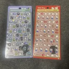 正規品　ボンボンドロップシールミニ　サンリオ　はぴだんぶい　ハローキティ