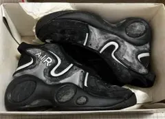 【ジャンク品】未使用　エアズームフライト95 HI 黒銀 NIKEのサムネイル