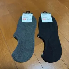 スポーツカジュアルソックス グレーと黒