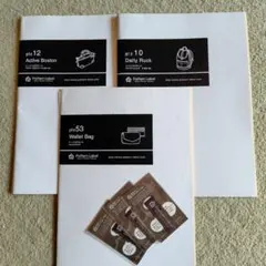 バッグ型紙新品未使用　pattern　Label　パターンレーベル型紙3点セット