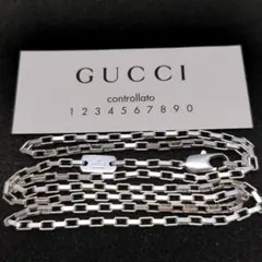 50cm・美品】グッチ ベネチアン チェーンのみ ネックレス 幅2.2mm