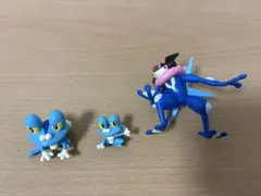 モンコレ　ポケモン　１４体（ビビヨン、アゲハント、サトシゲッコウガ、タブンネ） モンコレ サトシゲッコウガ セット 2