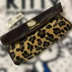 Hello Kitty ヒョウ柄ポーチ　ペンケース　マルチケース　未使用品