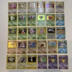 ポケカ 旧裏 キラ ホロ まとめ売り 初版 マーク無し 引退品 大量