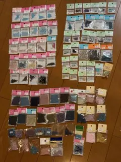 MIYUKI デリカビーズ まとめ売り 26点セット 黒 金 銀 グレー ピンク 