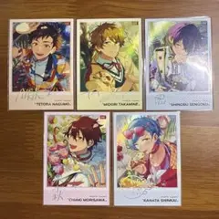 あんスタ　星幻時序チェキ　中国　南雲鉄虎　高峯翠　仙石忍　守沢千秋　深海奏汰