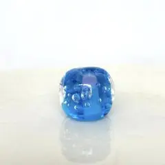 青と紫色の蜻蛉玉　No.18