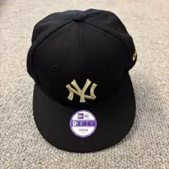 New Era 9FIFTY ヤンキース ブラックキャップ YOUTH