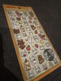ノンタン ボンボンドロップシール