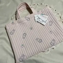 ミッフィー レッスンバッグ ミッフィー　イブル トートバッグ　お稽古バック