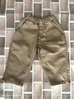 OMNES キッズ テーパードイージーパンツ