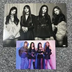 BLACKPINK　ブラックピンク　下敷き　ポストカード