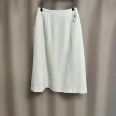ホワイト タイトスカート 膝丈のサムネイル