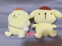 レア ポムポムプリン ぬいぐるみ マスコット 2点セット サンリオ展