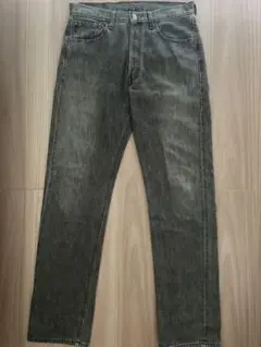 Levi's 501 ブラックデニム W32 L34 フィリピン 00s 先染め