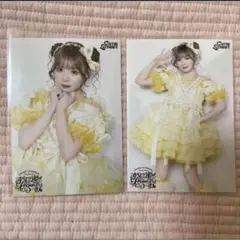 CUTIE STREET 古澤里紗　フェスタ衣装　生写真　2枚セット　つーづ！展