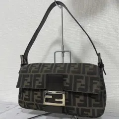 美品　FENDI フェンディ マンマバケット ズッカ FF ワンショルダーバッグ