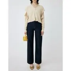 新品✨タグ付 マウジー 90%UVカットDROP SHOULDER カーディガン