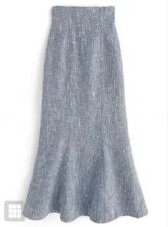 GRL　ツイードマーメイドスカート[dk1058]