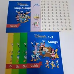 DWE シングアロングガイドブック/未開封ポスター/小鳥シールのサムネイル
