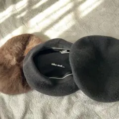 ベレー帽3点セット