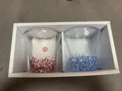 ペアグラス　津軽　びいどろ　新品　未使用　箱入り