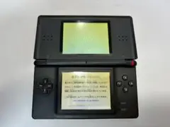 【ジャンク品】Nintendo DS Lite ブラック 本体 -0429