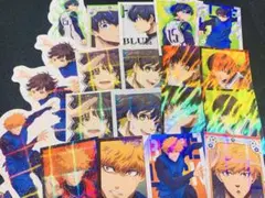 ブルーロック　一番くじ　ホログラムステッカーセット　潔世一　蜂楽廻　國神錬介