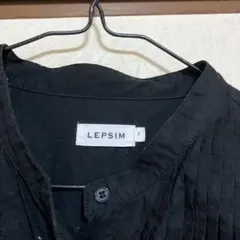 LEPSIM ブラック 長袖シャツのサムネイル