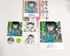 僕のヒーローアカデミア展　原作　フォトカード&ステッカー　第2弾　緑谷出久