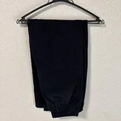 無印　コーデュロイパンツ　BLACK