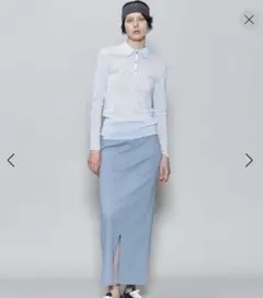 roku 6 NYLON TULLE PULLOVER ホワイト 新品未使用 6（ロク）の「＜6(ROKU)＞NYLON TULLE PULLOVER/トップス ∴（Tシャツ